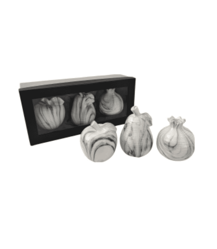 Juego Decorativo Frutal 3 Piezas - Zonamuebles