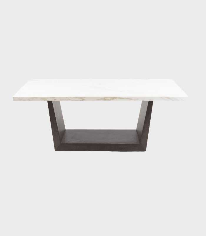 MESA TREVI CON PIEDRA SINTERIZADA - Imagen 2