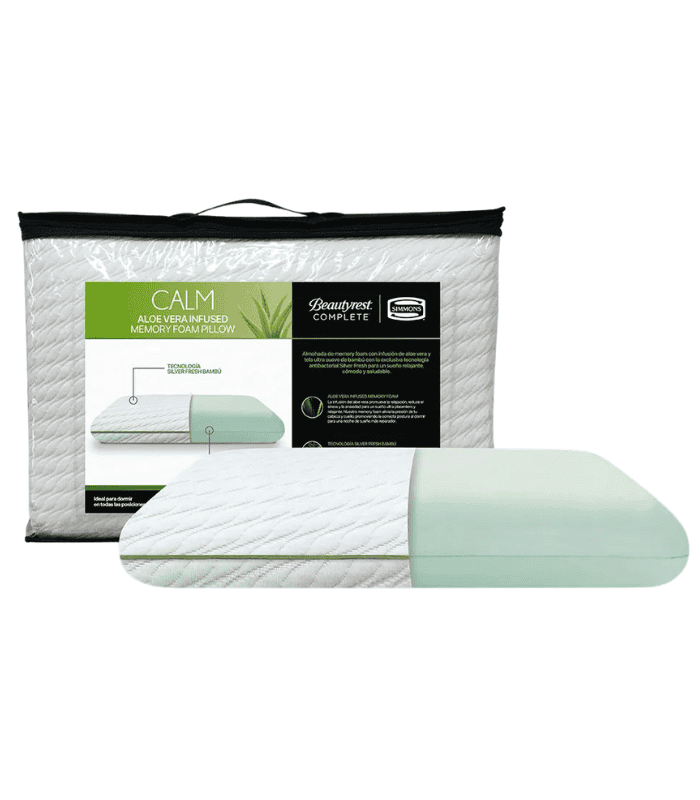 Almohada Calm Aloe Vera Infused - Zonamuebles