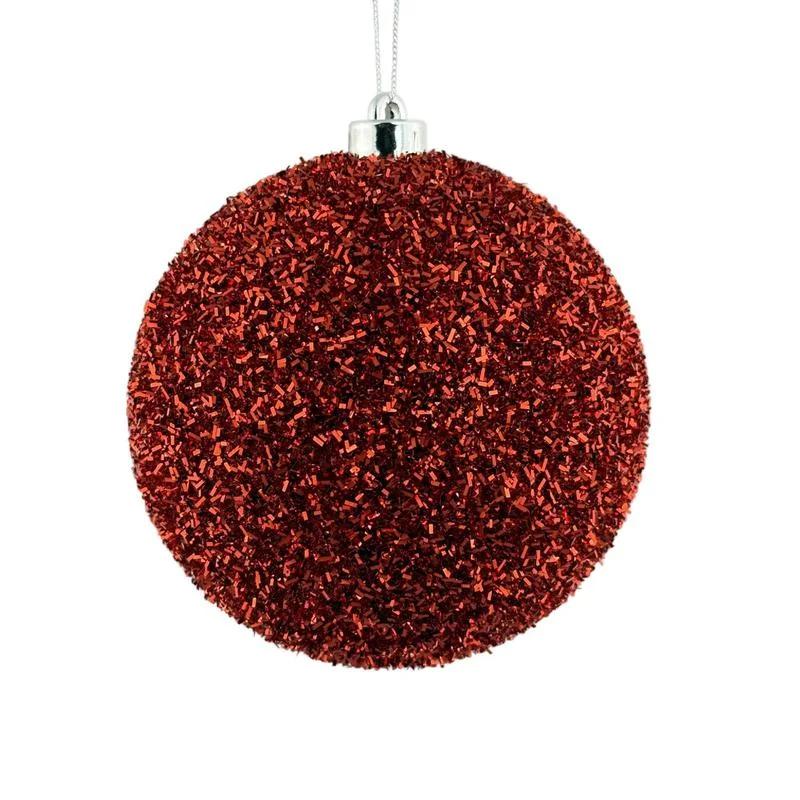 Bola decorativa navideña de plástico de 15 cm – Zona Muebles
