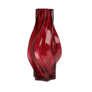 Jarrón de vidrio navideño de 32 cm para centro de mesa – Zona Muebles