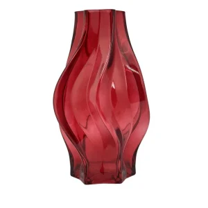 Jarrón de vidrio navideño de 24 cm para decoración de temporada – Zona Muebles