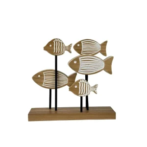 Decoración peces 30x8x28cm