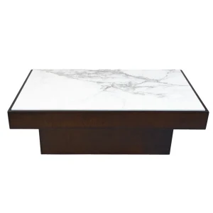 MESA DE CENTRO TOLEDO CON PIEDRA SINTERIZADA