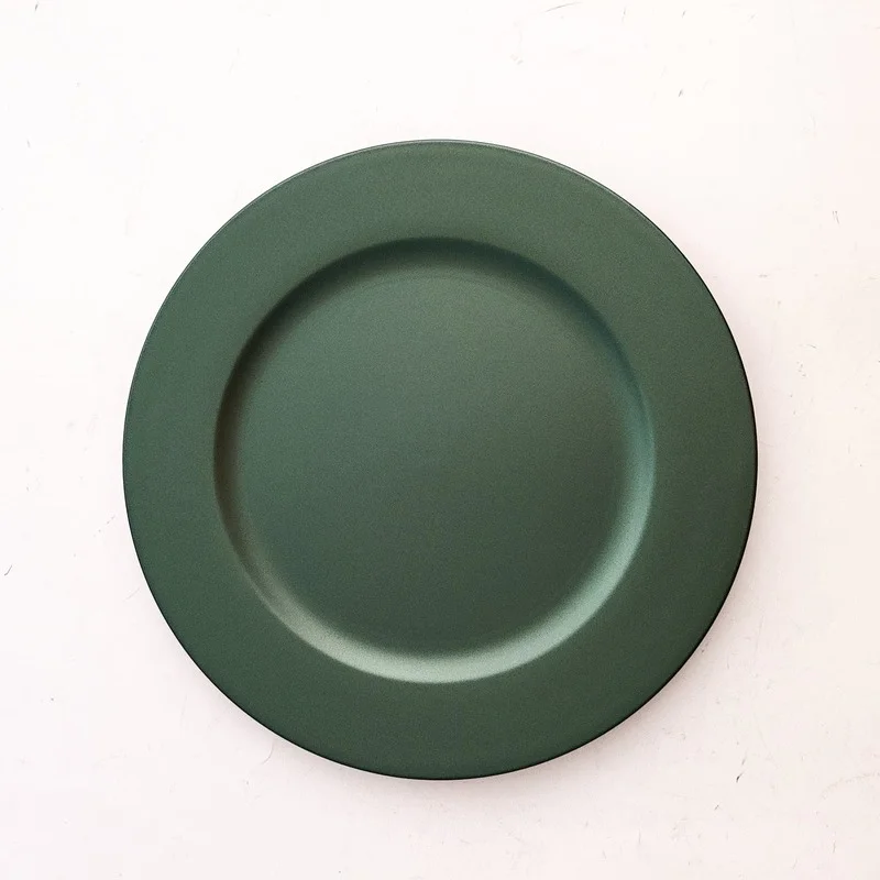 PORTA PLATO 33X33X1.5CM VERDE