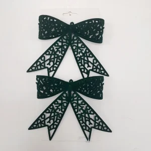 JUEGO DE LAZOS 16.5CM 2PZ VERDE